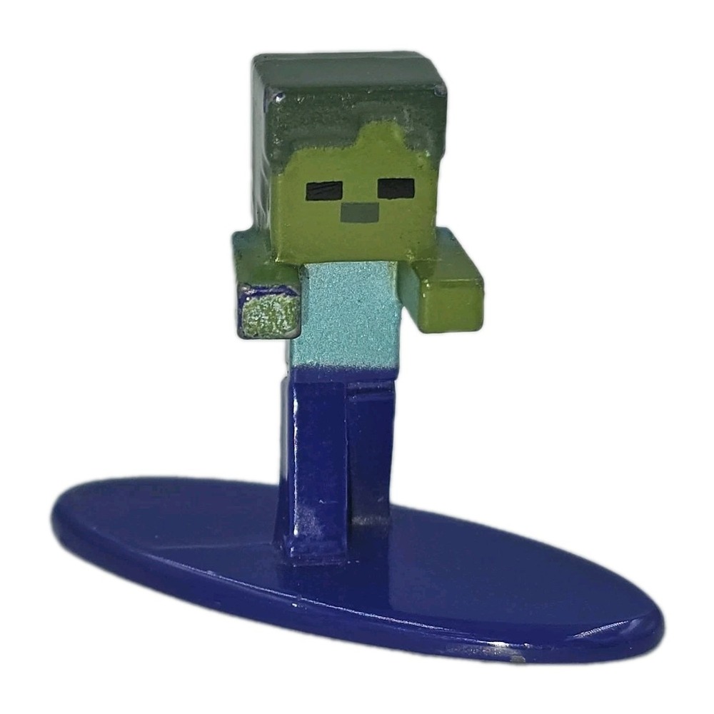 Minecraft Die Cast Nano Metalfigs Baby Zombie Fixed Pose Figure Collectible Toy